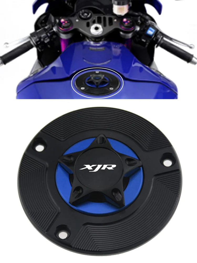 

Крышка бензинового топливного бака мотоцикла, крышка бензинового бака, крышка бензобака для бака YAMAHA XJR1200 1994-1997/ XJR1300 1998-2010 XJR400R