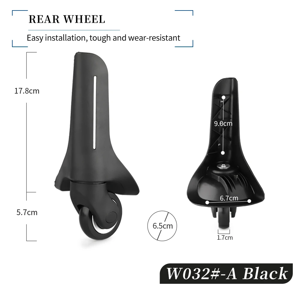 Luggage trolley luggage wheel Compatible with diplimdtDE-1537A accessories wheel repair password travel luggage pulley suitcase