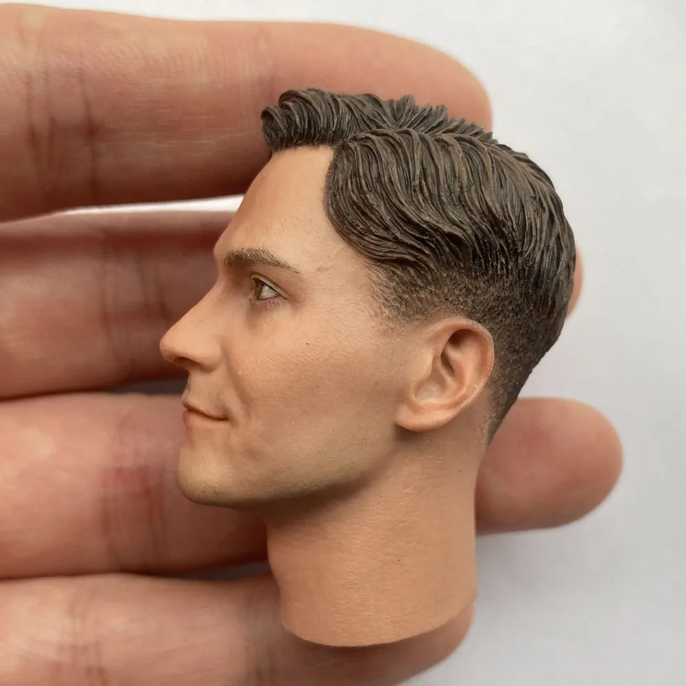 

1/6 Scale Male soldier head sculpt Estonian Division Smiling Head DIY accessories fit 12 inch action figure body