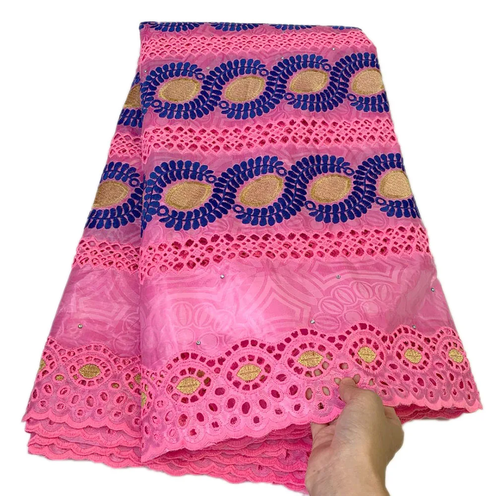 

African bazin riche fabric Royal blue african lace fabric wedding 5 yards cotton nigerian lace fabric for dress bazin brode