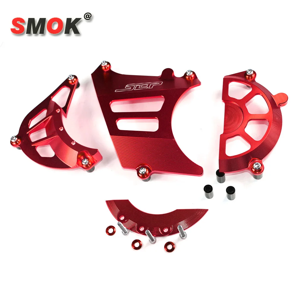 

Аксессуары SMOK для мотоциклов, скутеров, ЧПУ, алюминиевая коробка передач, защитный чехол для шкива, защита для Yamaha BWS X 125