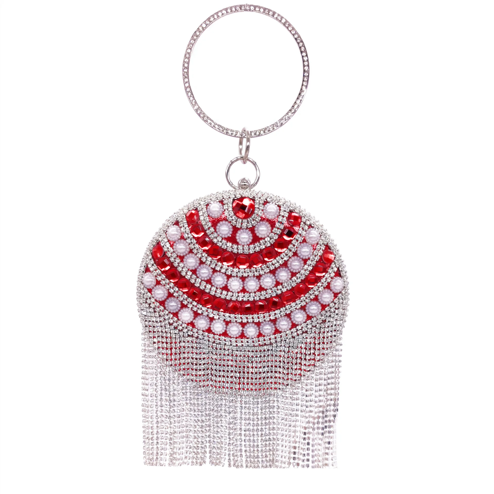 

European and American Popular Diamond Evening Bag Tassel Variety Bag Crossbody Bag