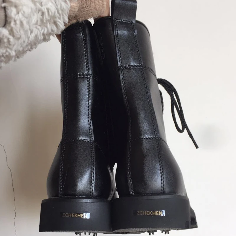 

Fashion Army Genuine leather Boots Men Military Boots Tactical Combat Boots Waterproof Summer/Winter Desert Boots Size 35-46 285