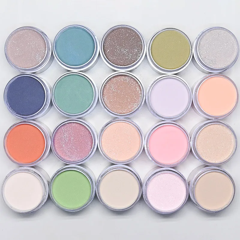 

1Jar (1ounce/jar) Nail Art 3 in 1 Acrylic & Dipping Powder (Pigment & Glitter) Dip Nail Art Powder Acrylic French Kit Glitter