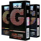 30 шт. огонь ледяной презерватив ребристые пунктирной шипованные презервативы чувственный оргазм латекс презерватив со смазкой секс-товары для взрослых секс-игрушки продукты