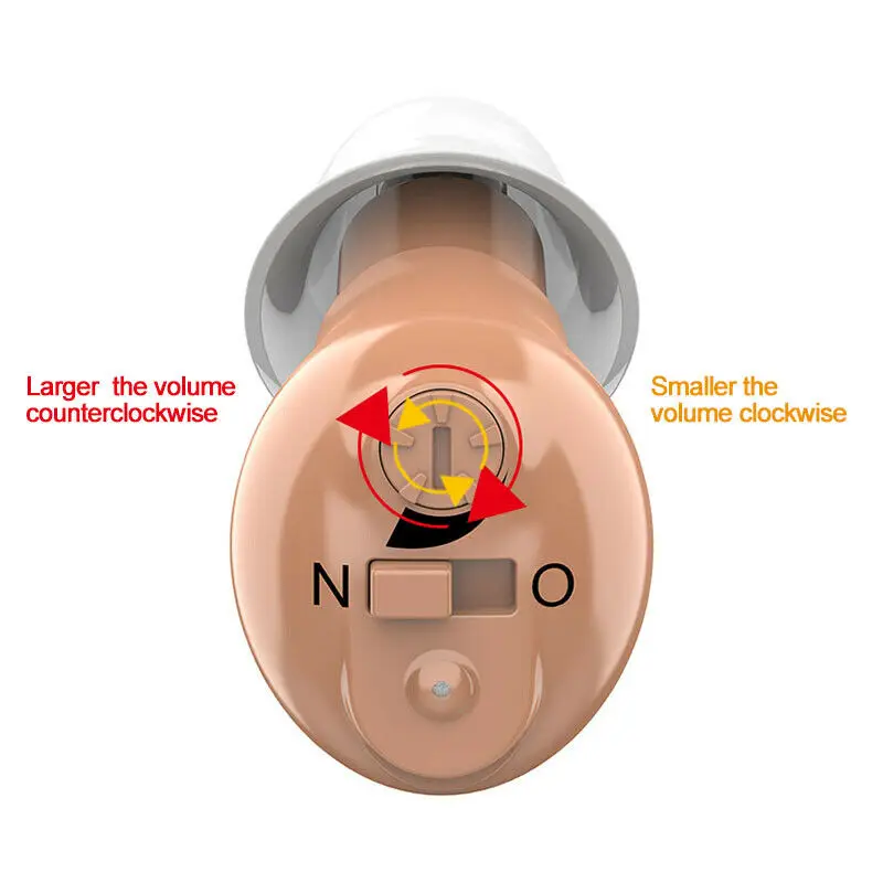 Американский перезаряжаемый Невидимый цифровой слуховой аппарат усилитель