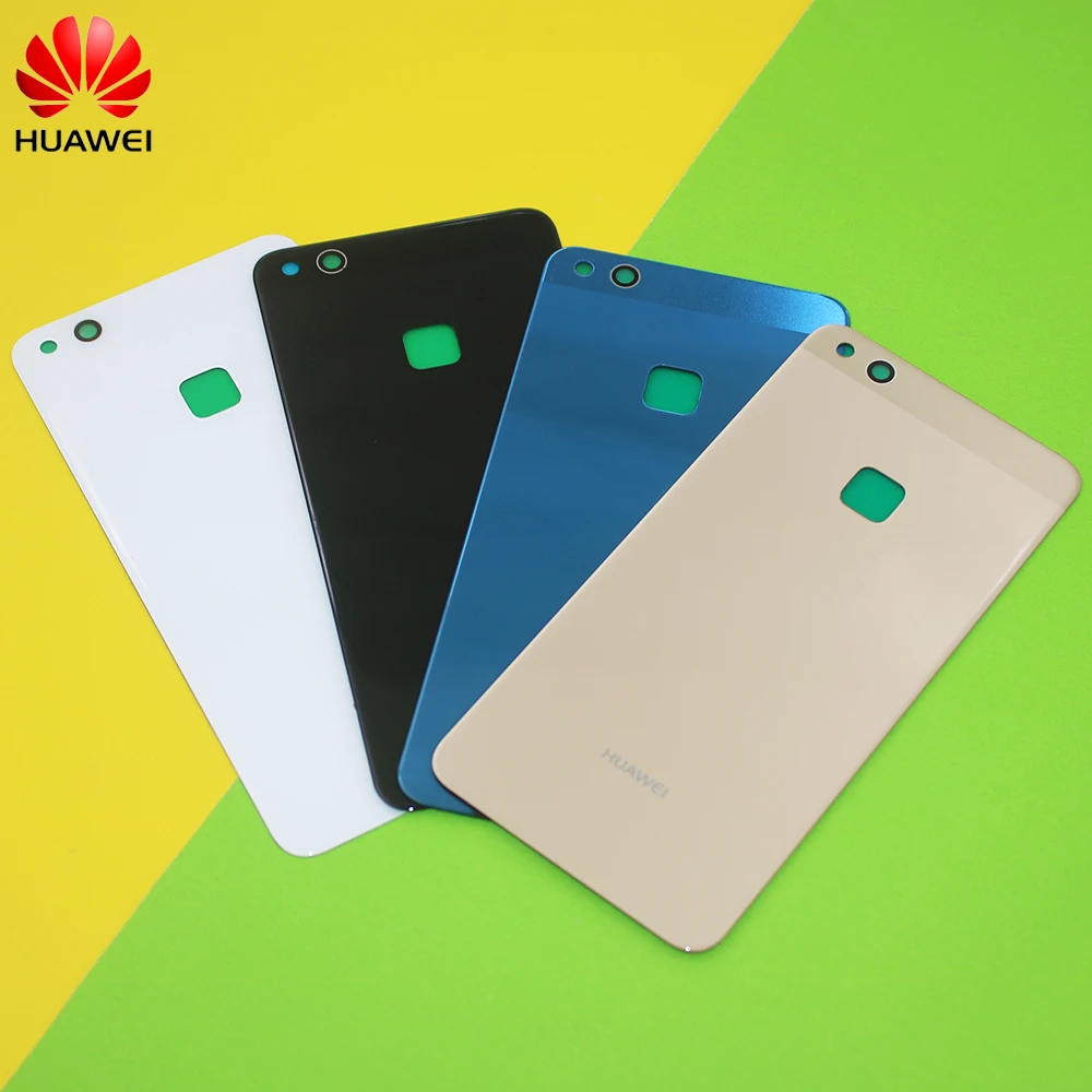 

Оригинальная Крышка батарейного отсека Huawei P10 Lite, Задняя стеклянная дверь, корпус, запасные части для P10lite, Задняя стеклянная крышка с логоти...