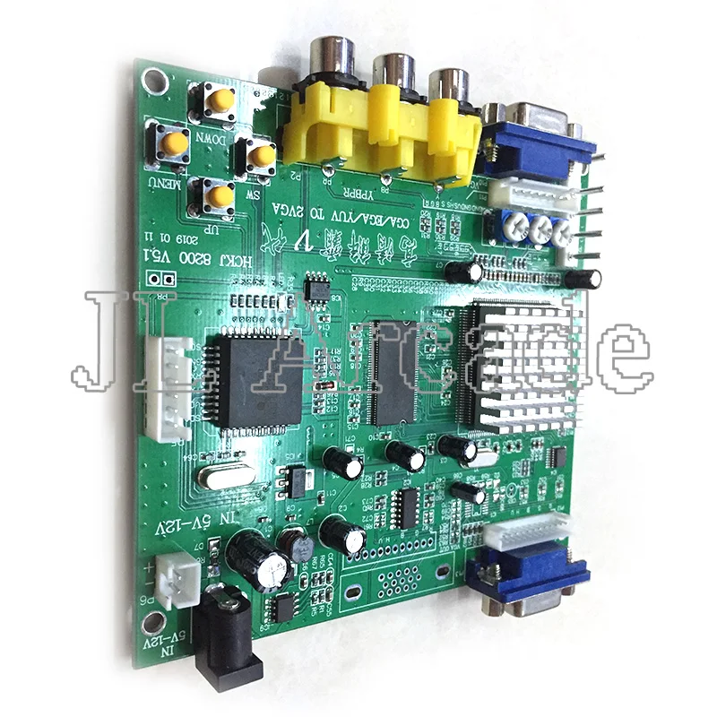 Аркадная игра GBS8220 CGA/YUV/EGA/RGB преобразователь сигнала в VGA HD плата видеоконвертера