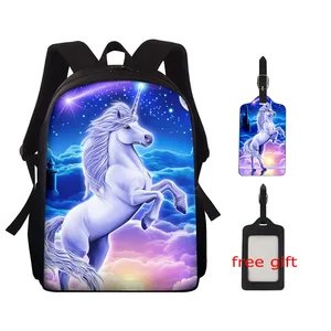 Рюкзак с единорогом, школьные сумки для подростков, девочек и мальчиков, школьная сумка большой вместимости, специальная горячая распродажа, Подарочные мочилы