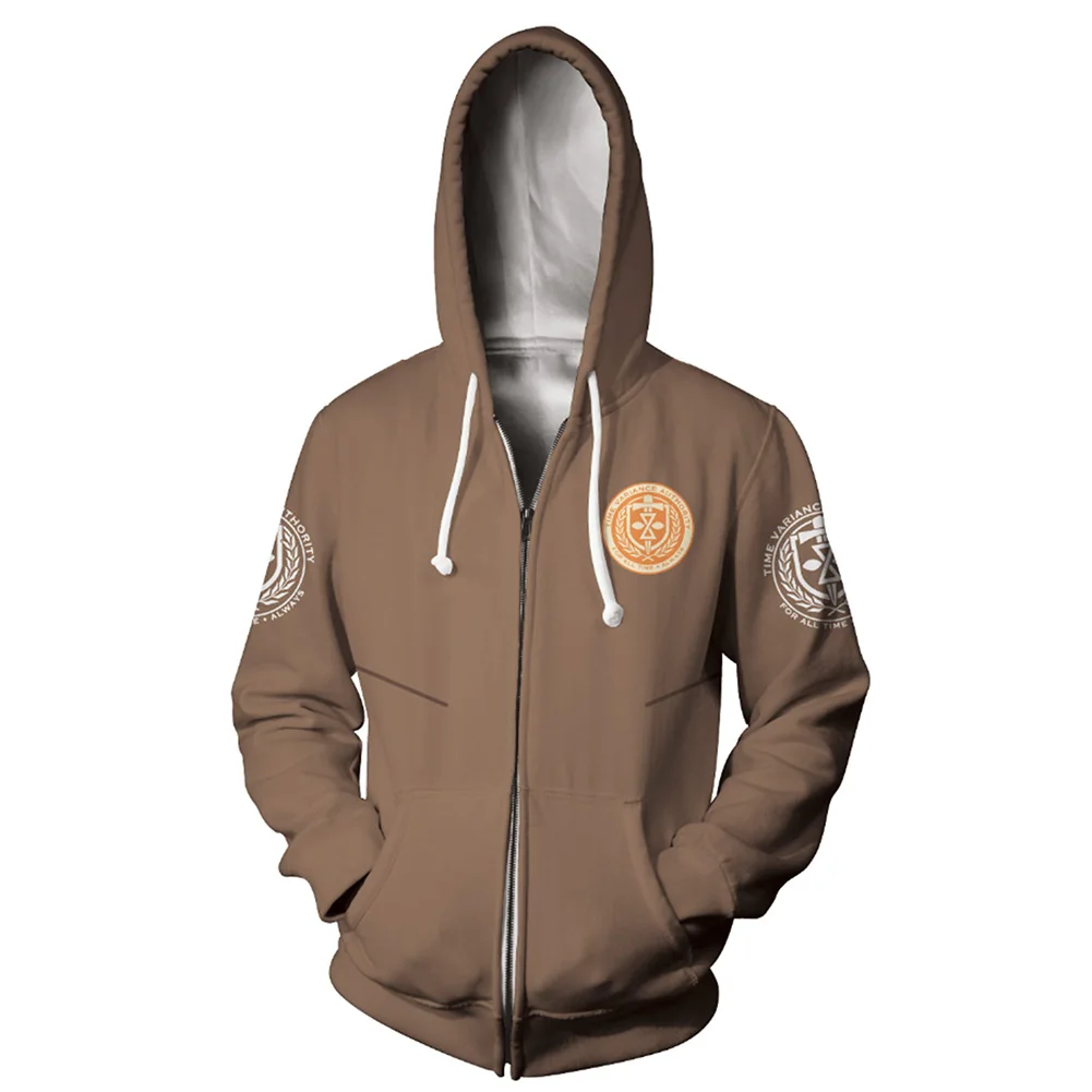 

Loki VARIANT Cosplay Hoodie 3D Printed Hooded Sweatshirt Adult Casual Streetwear Zip Up Jacket Coat