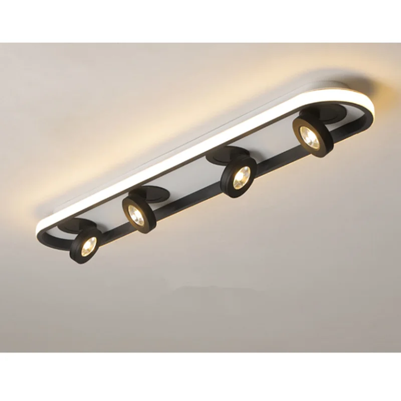 Простой и современный светодиодный потолочный светильник с затемнением лампа