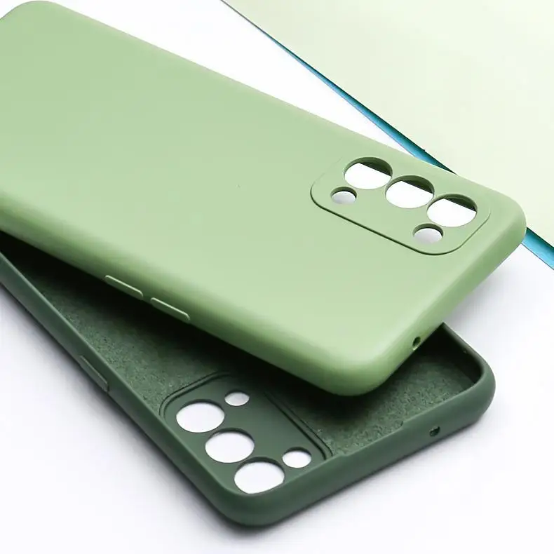 

Original Silicone Case For Samsung Galaxy A01 A11 A21S A31 A51 A41 A71 A12 A32 A52 A42 A72 m21 m31s m31 Luxury Soft Cover