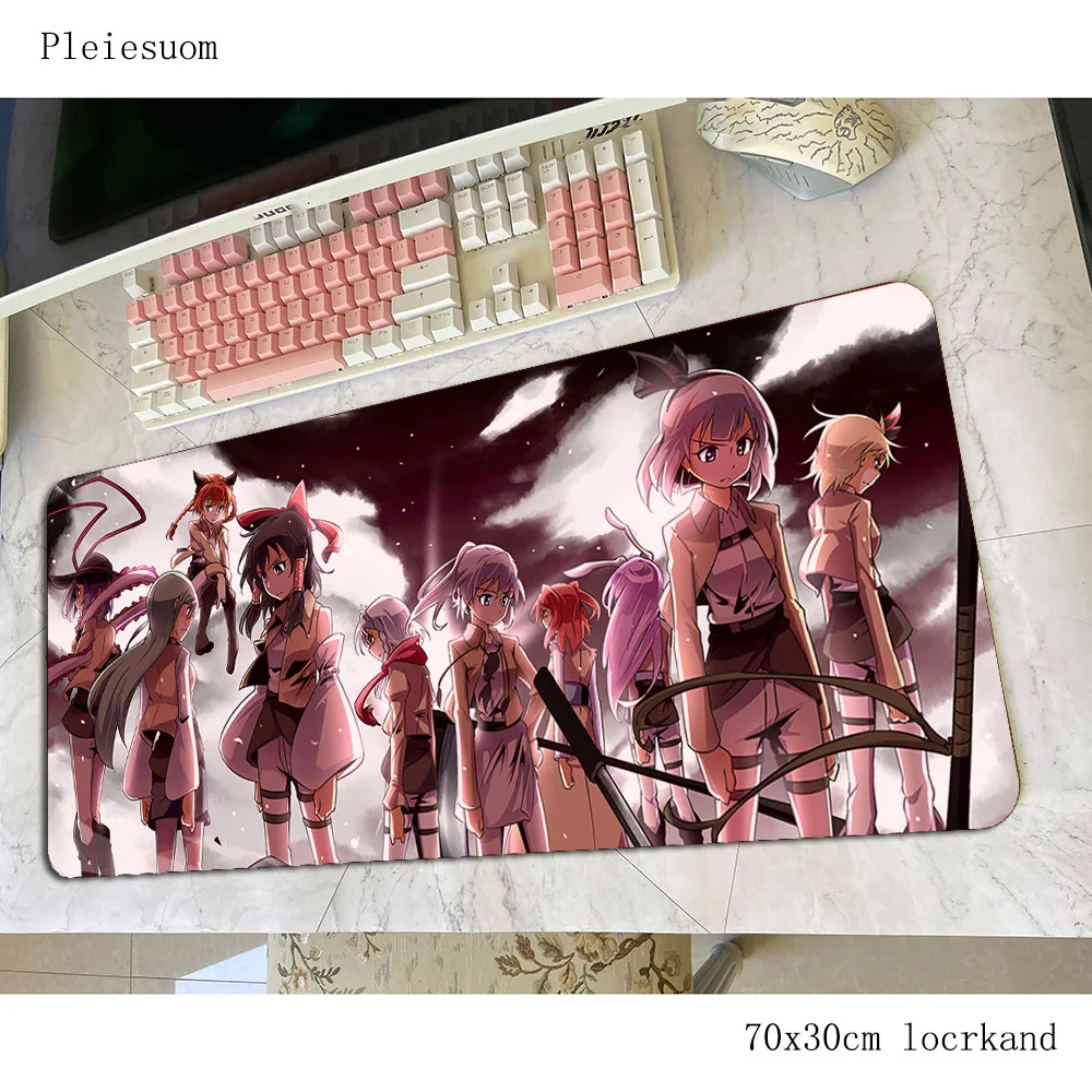 Коврик для мыши Sakuya Izayoi 700x300x3 мм эстетический игровой коврик клавиатуры инди-поп