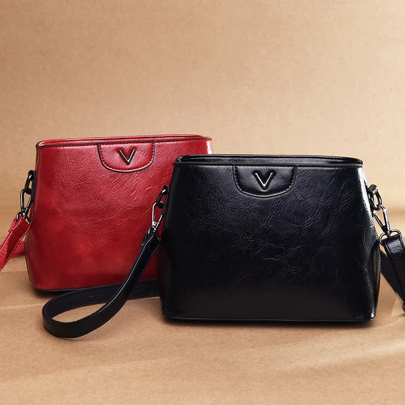 Женские сумки через плечо роскошные из твердой кожи дизайнерские брендовые