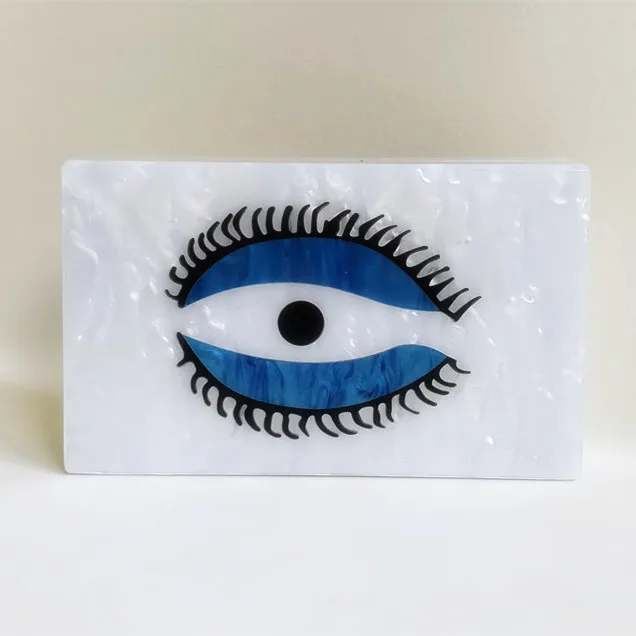 Летние кожаные роскошные дамские сумочки с акриловым жемчугом белого и синего