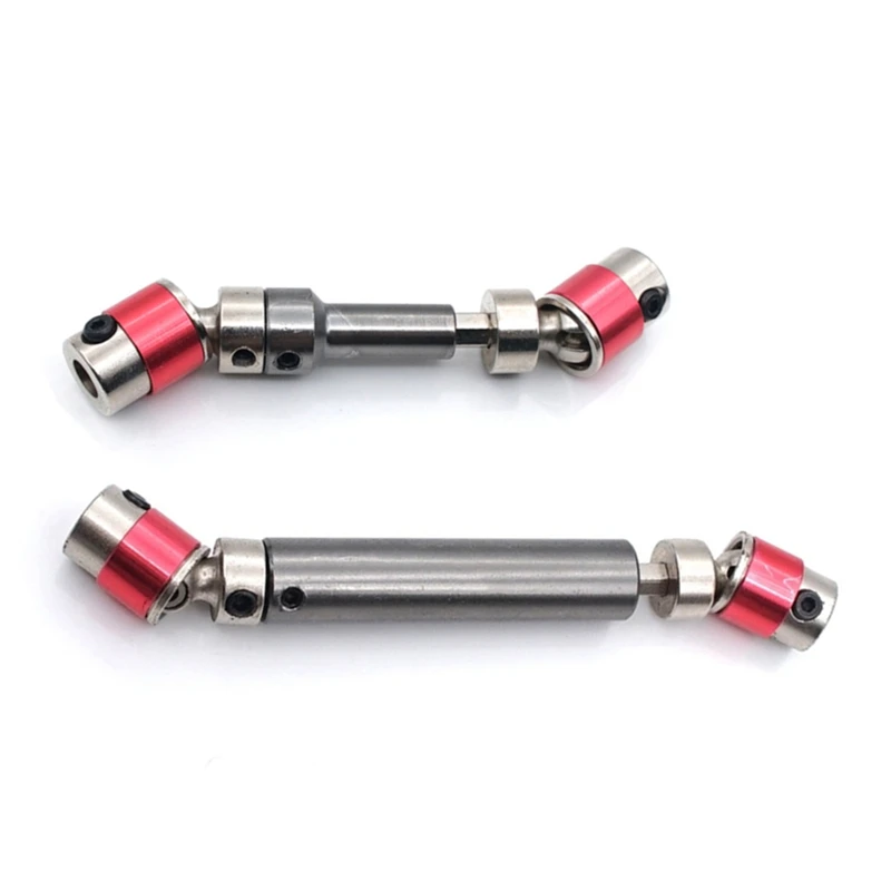 

2Pcs Metal Front & Rear CVD Drive Shaft for Feiyue FY03 FY-03 FY01-07 Q39 1/12 RC Car Upgrade Parts Accessories