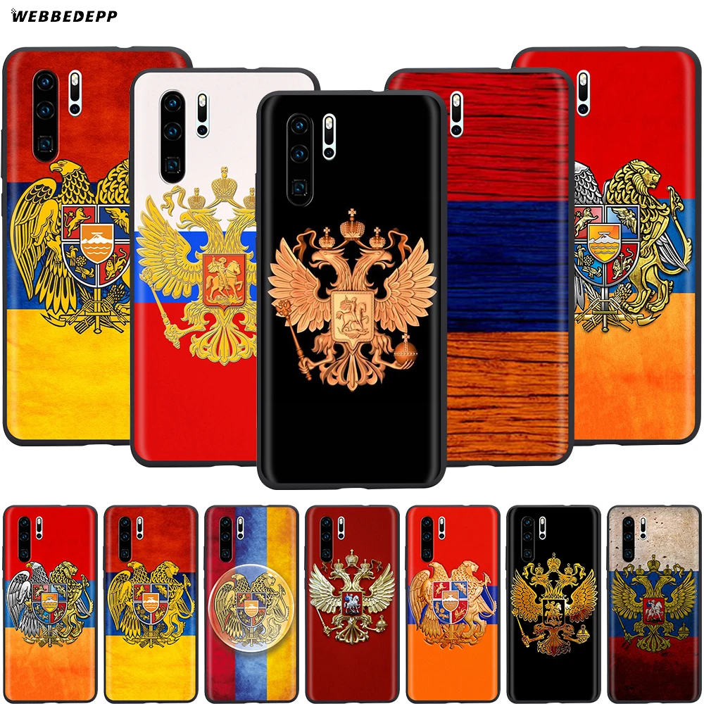 Webbedepp чехол с российским флагом Аргентины для Huawei Honor 6A 7A 7C 7X 8 8X 8C 9 9X 10 20 Lite Pro Note