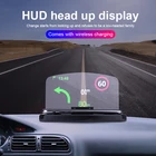 Автомобильный держатель для телефона HUD, проекционная подставка, автомобильный GPS-навигатор, кронштейн для отражателя изображения, детектор скорости