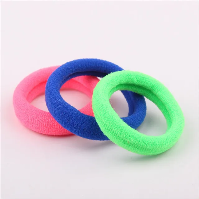 ФЛУОРЕСЦЕНТНОЕ кольцо для волос девочек держатель конского хвоста аксессуары