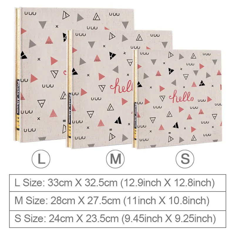 Фотоальбомы из льна в твердом переплете блокнот ручной работы книга Магнитная