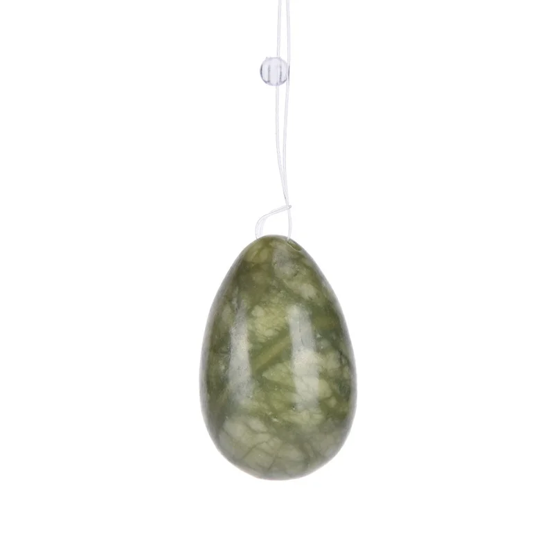 Натуральный массажер камень Yoni яйца нефрит для мышц таза упражнения Вагинальные