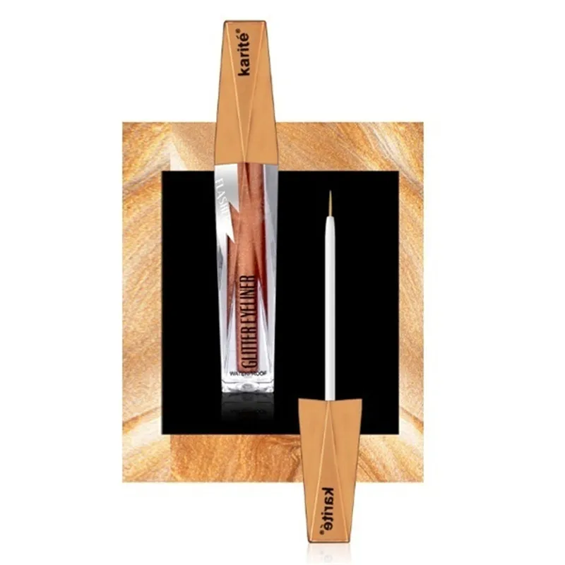 Профессиональный 6 цветов Жидкий блеск подводка для глаз женский косметический