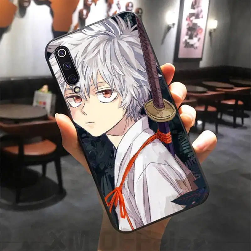 Чехол для телефона Gintama Anime чехол xiaomi mi 8 9 8SE 9SE 8Lite mix2 2S max2 3 Pocophone F1 | Мобильные