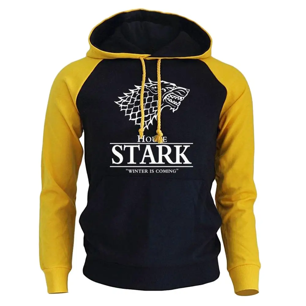 2018 реглан толстовки для мужчин дом Старк Песнь Льда и Огня скоро зима Мужская