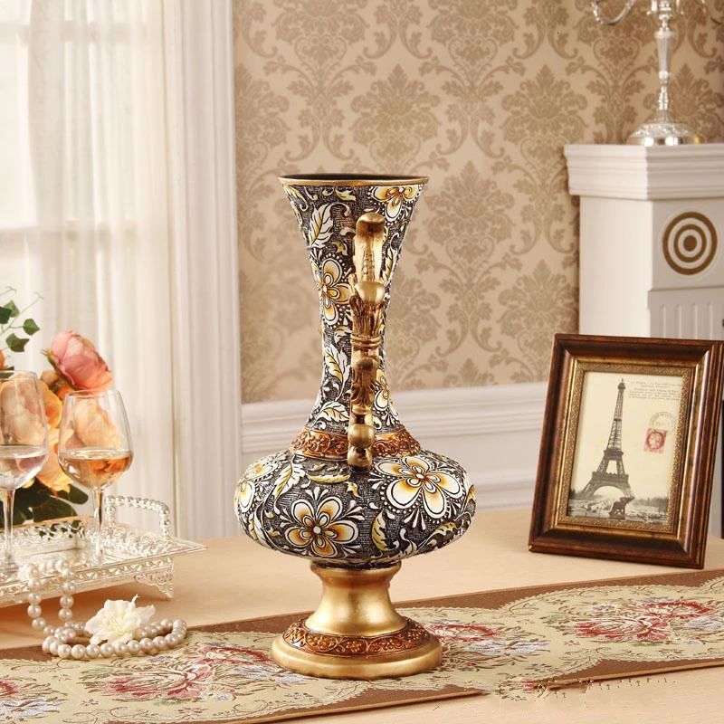 Ваза из смолы цифровое украшение для дома ручной работы современные аксессуары