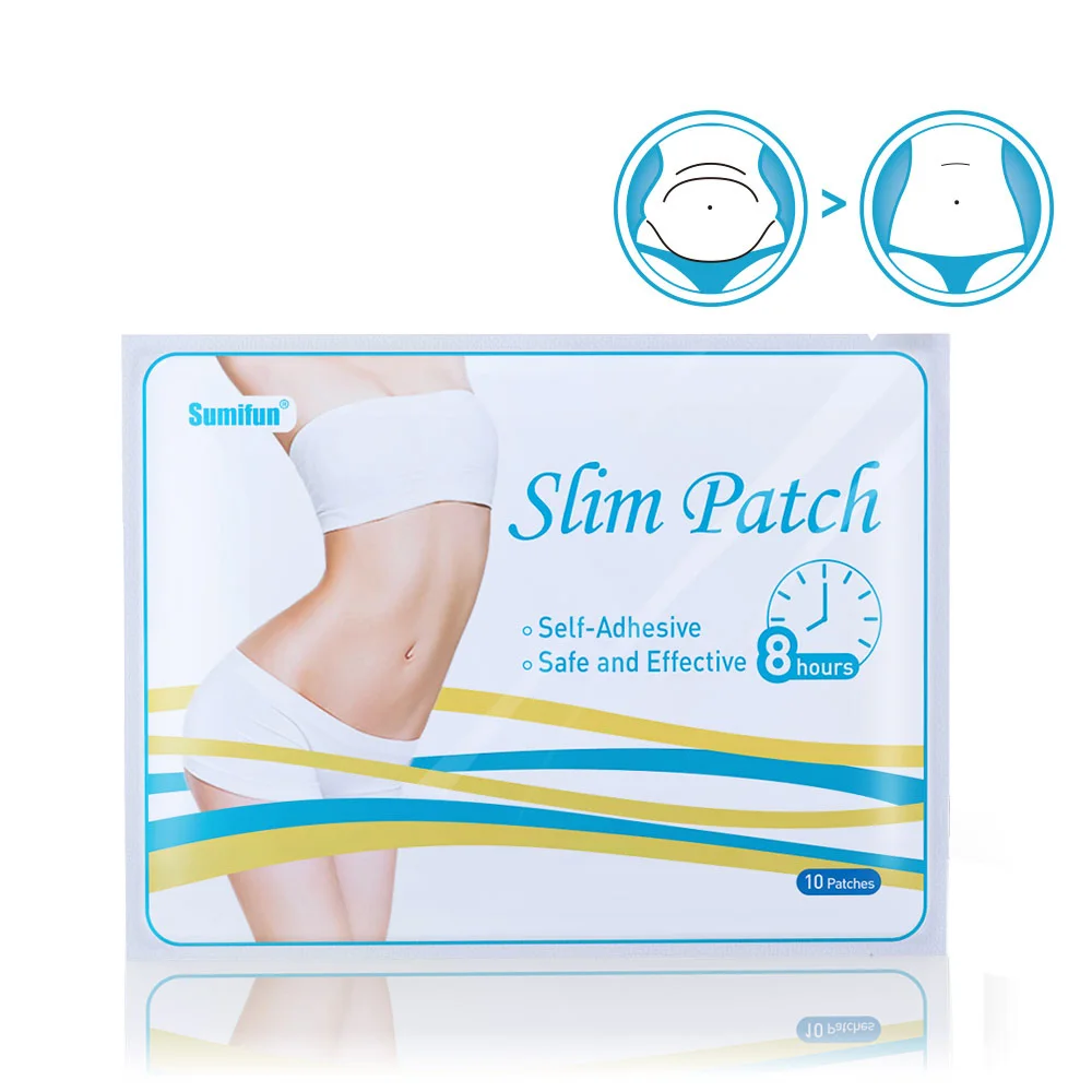 

10Pcs/Bag New 2019 Slimming Fat Burning Patches Weight Loss Stickers Health Care Slim Body Shaping Plaster Patch JMN058