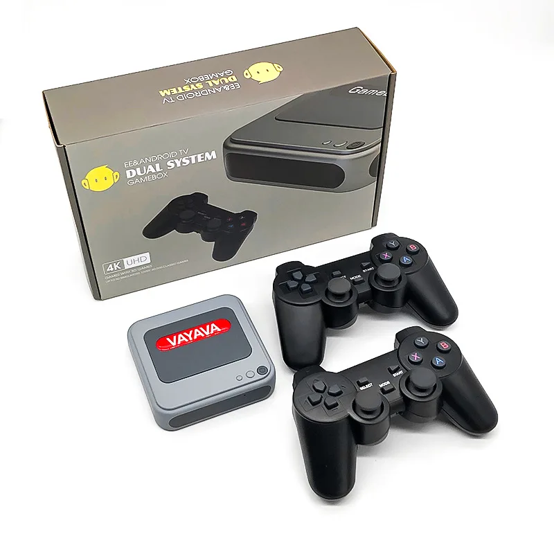 

Игровые консоли Gamebox G7 в ретро-стиле, 4K, HD, ТВ, игровой плеер, Беспроводные Проводные контроллеры с играми для PS1 PSP