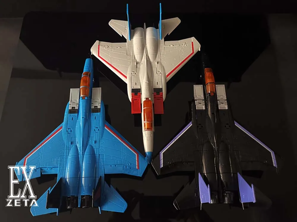 Новые игрушки-Трансформеры Робот Зета игрушки EX-15 starcry EX-16 Thundercracker EX-17 Skywarp MP