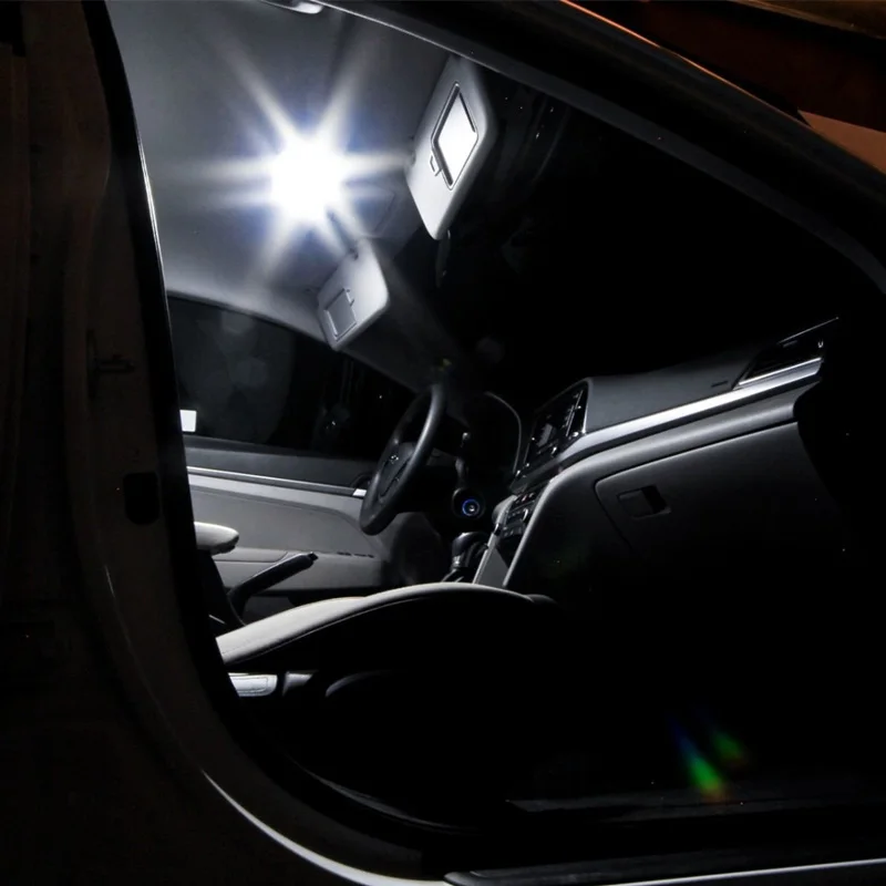 19x автомобилей Canbus Error Free автомобильный светодиодный лампы внутренний купол