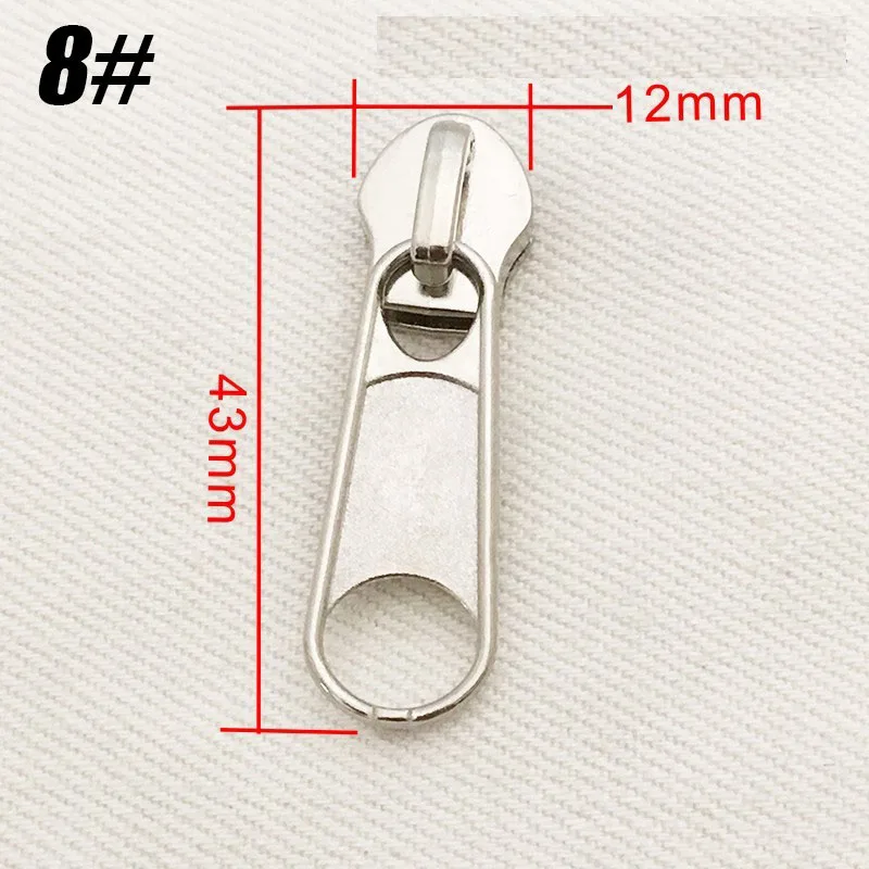 10PCS Zipper Head Universal Instant Fix Repair Kit Replacement Zip Slider Teeth Rescue DIY Sewing Repairing Craft | Дом и сад