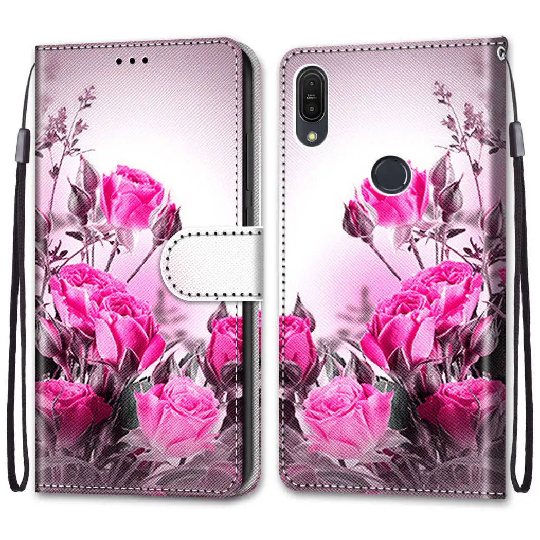 Чехол книжка для Asus Zenfone 3 Max ZC520TL 5 Lite ZC600KL Live (L1) ZA550KL Go ZB500KL кожаный чехол кошелек