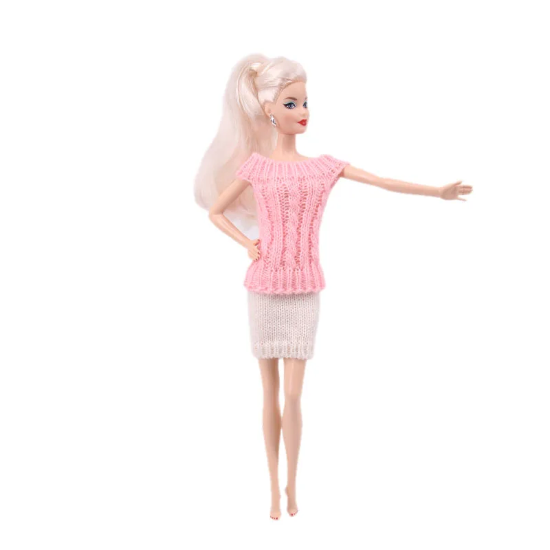 Длинные Юбки четырех цветов и семь двухкомпонентных юбок свитера аксессуары