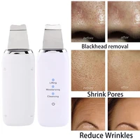 skin scrubber ultrasonic deep face cleaning machine remove dirt blackhead reduce wrinkles and spots facial scrubber peeling