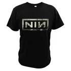 Футболки Nine Inch Nails-T in American Industrial рок-группы, хипстерская уличная одежда премиум-класса, летняя одежда из чистого хлопка для мужчин, европейские размеры