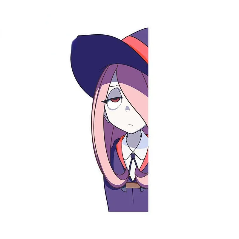 

Personality Sucy Manbavaran Fine Car Stickers Creative Decal Accessories Air Conditioner DecorKK13*6cm