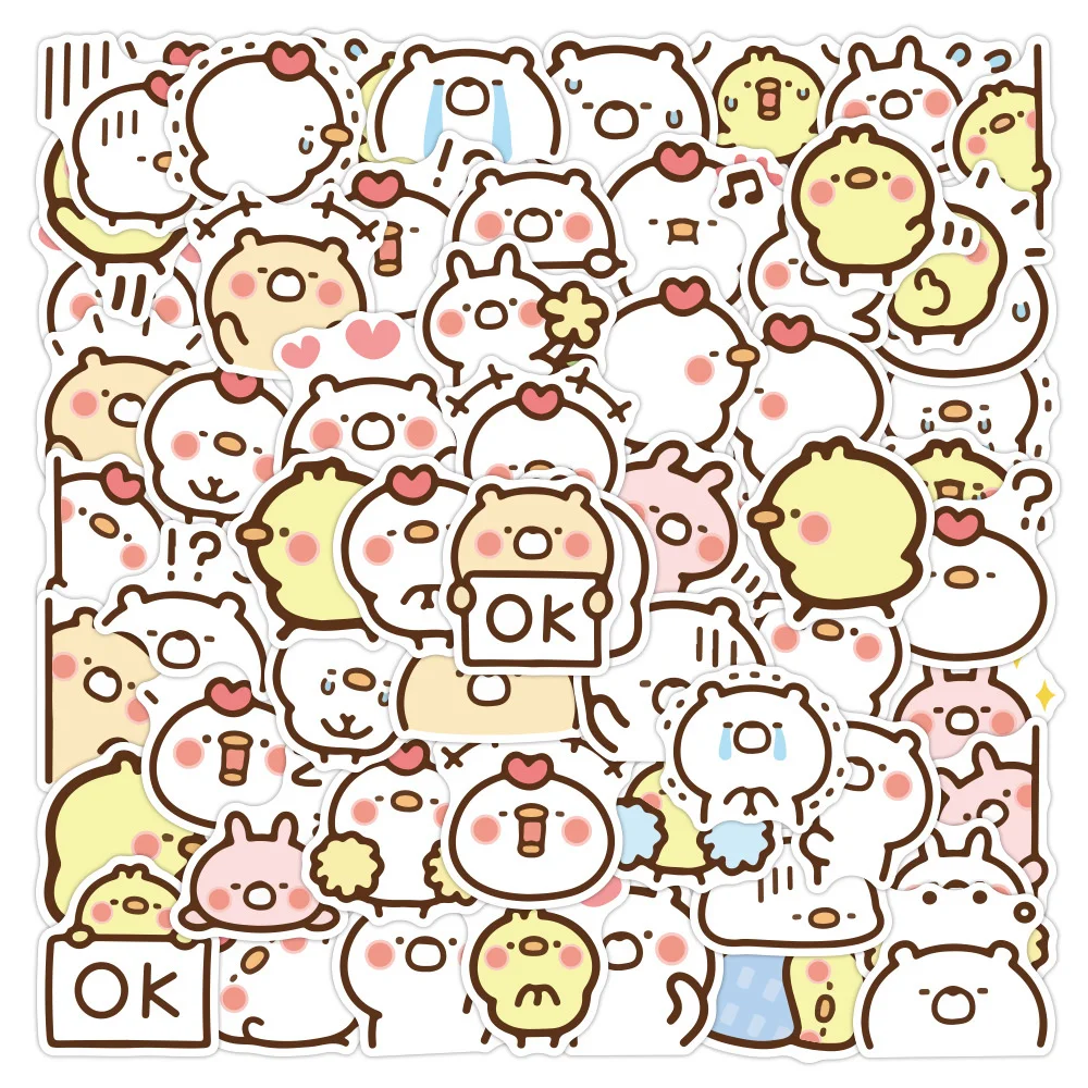 

60 шт., водонепроницаемые Стикеры для ноутбука