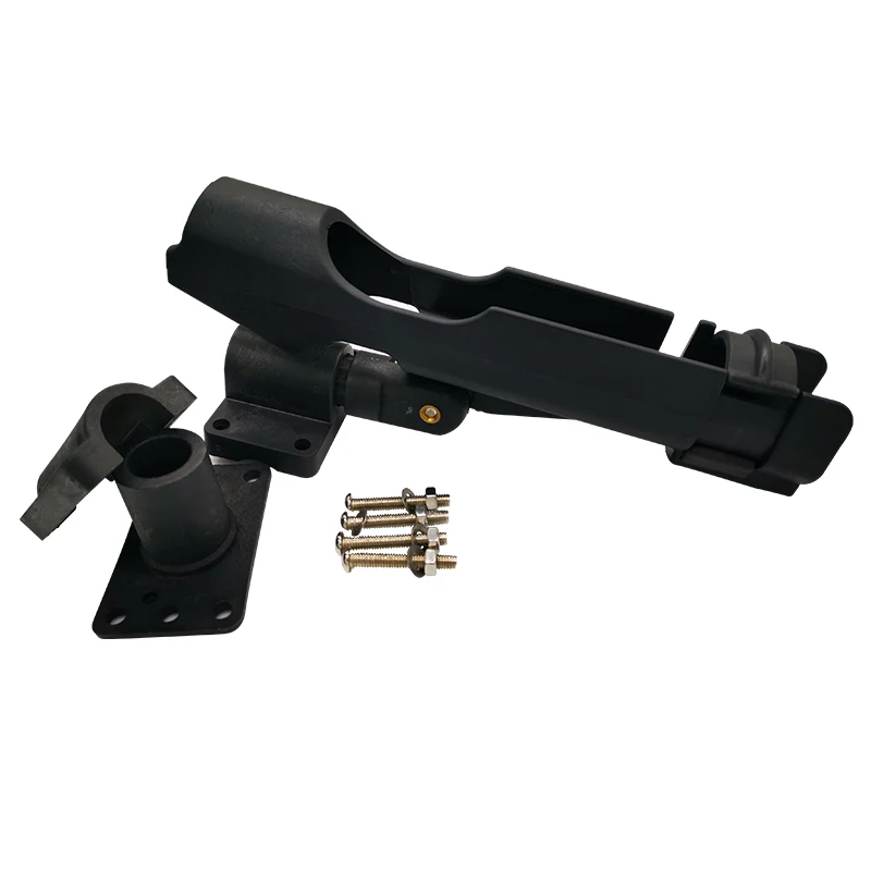 

1PCS Boating Fishing Adjustable Rod Holder Fishing Tackle Fishing Tool 360 Degrees Rotatable With Screws