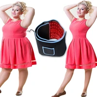 ideainfrared red infrared led light therapy belt 850nm 660nm back pain relief belt weight loss slimming machine waist heat pad