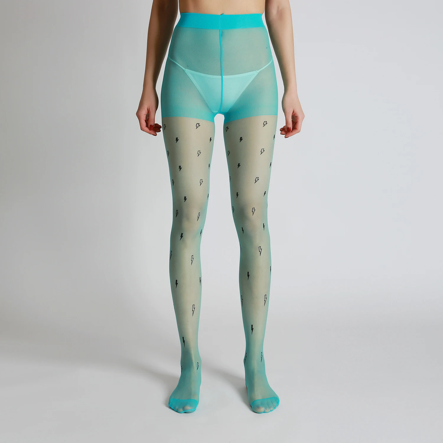 Новый дизайн высококачественные пикантные колготки с принтом вспышки