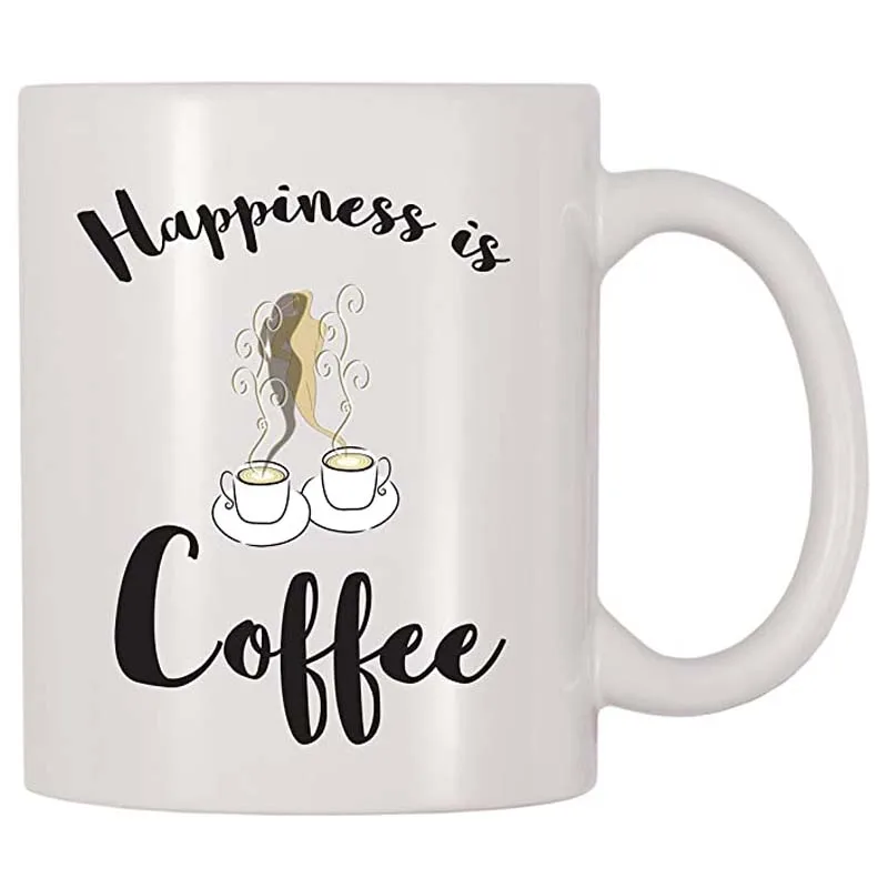 

Кофейная кружка Happiness Is (11 унций)