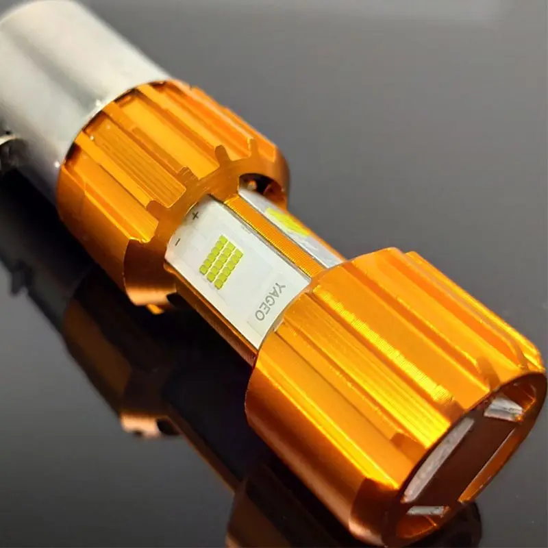 

X7AE Motorcycle Lamp Double-claw Four-sided Light-emitting LED Light Motorbike Modified Waterproof Luminous Headlight