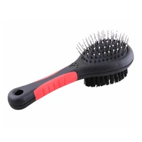pet cat dog combs double sided bath brush dog hair remover massage handle comb cat grooming pet hair cleaning pet product