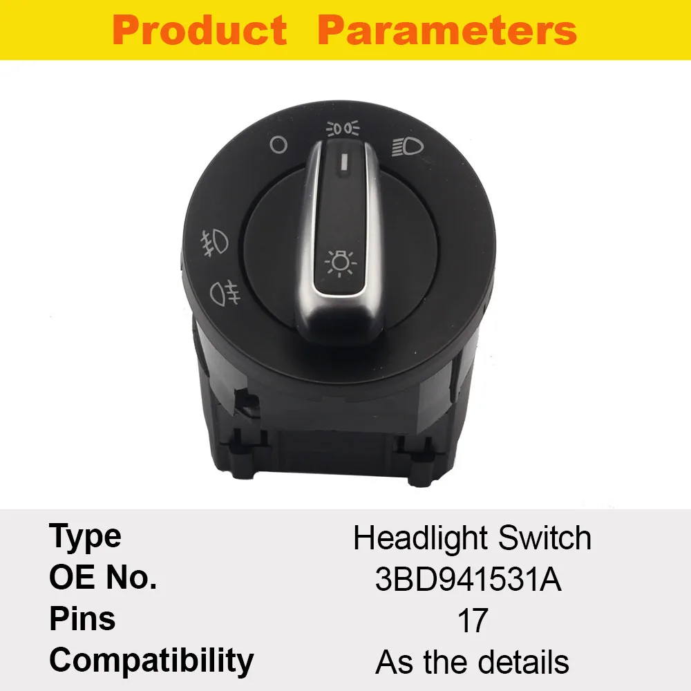 Автомобильный переключатель противотумансветильник светильник ры головного