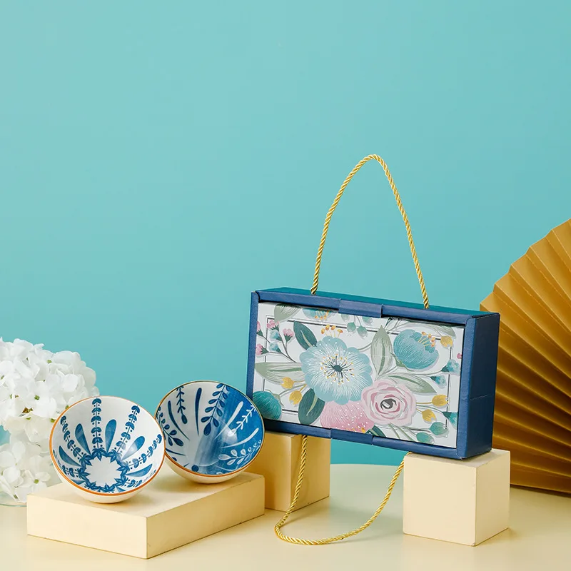 Набор японских керамических чашек в виде клевера японская Подарочная чаша набор