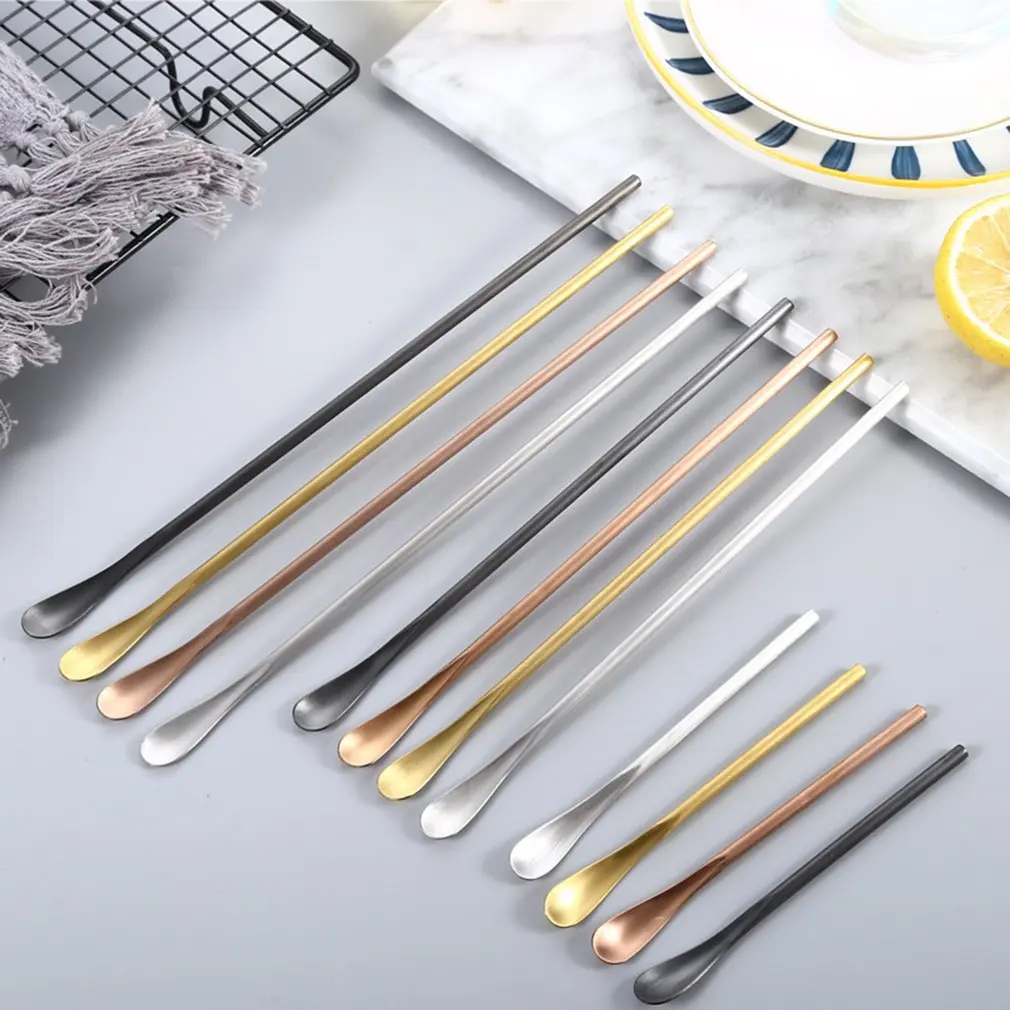 Ложка-миксер из нержавеющей стали с длинной ручкой | Дом и сад