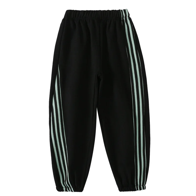 

Girls sweatpants, summer, fall, and wool trousers 2021 children new cuhk children with thick winter leisure trousers baby clo